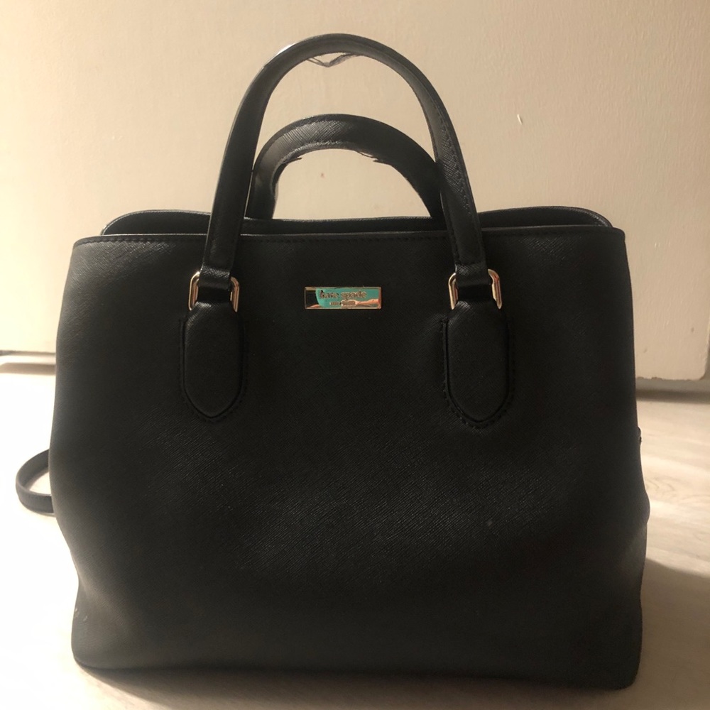 Kate Spade Laurel Way Evangelie Satchel Black